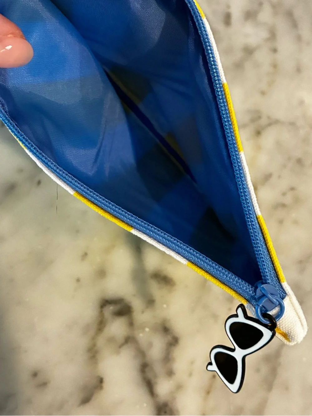Small clutch/ makeup bag / travel bag